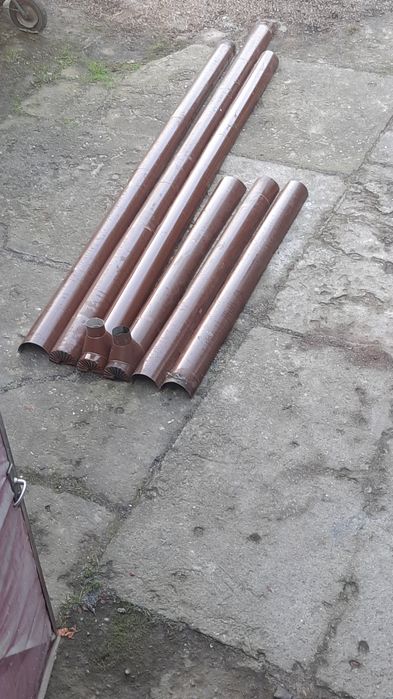 Używana rynna aluminiowa