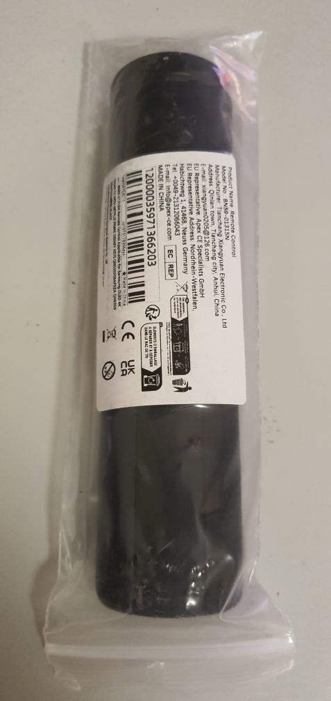 Comando universal para televisões da Samsung. Novo