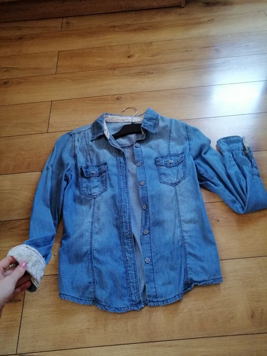 Koszula damska jeansowa Xs