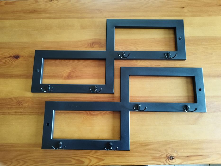 Wieszak ścienny do przedpokoju / wieszak na ubrania loft