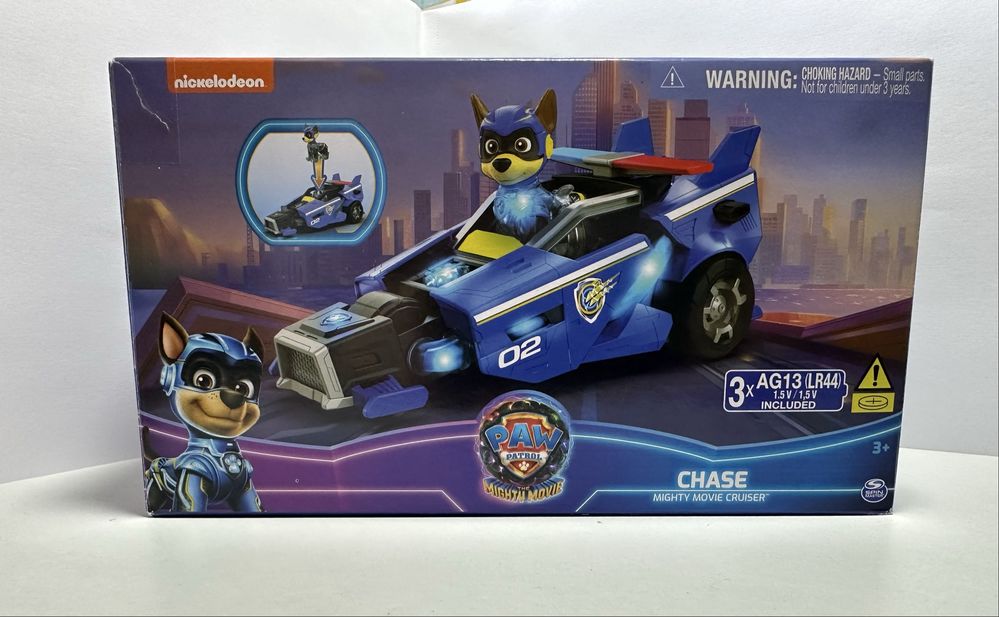 Гонщик Щенячий патруль, Chase Raw Patrol, серія The Mighty Movie