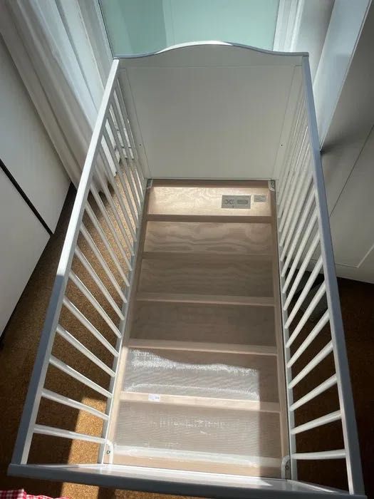 Cama Bébé branca Ikea