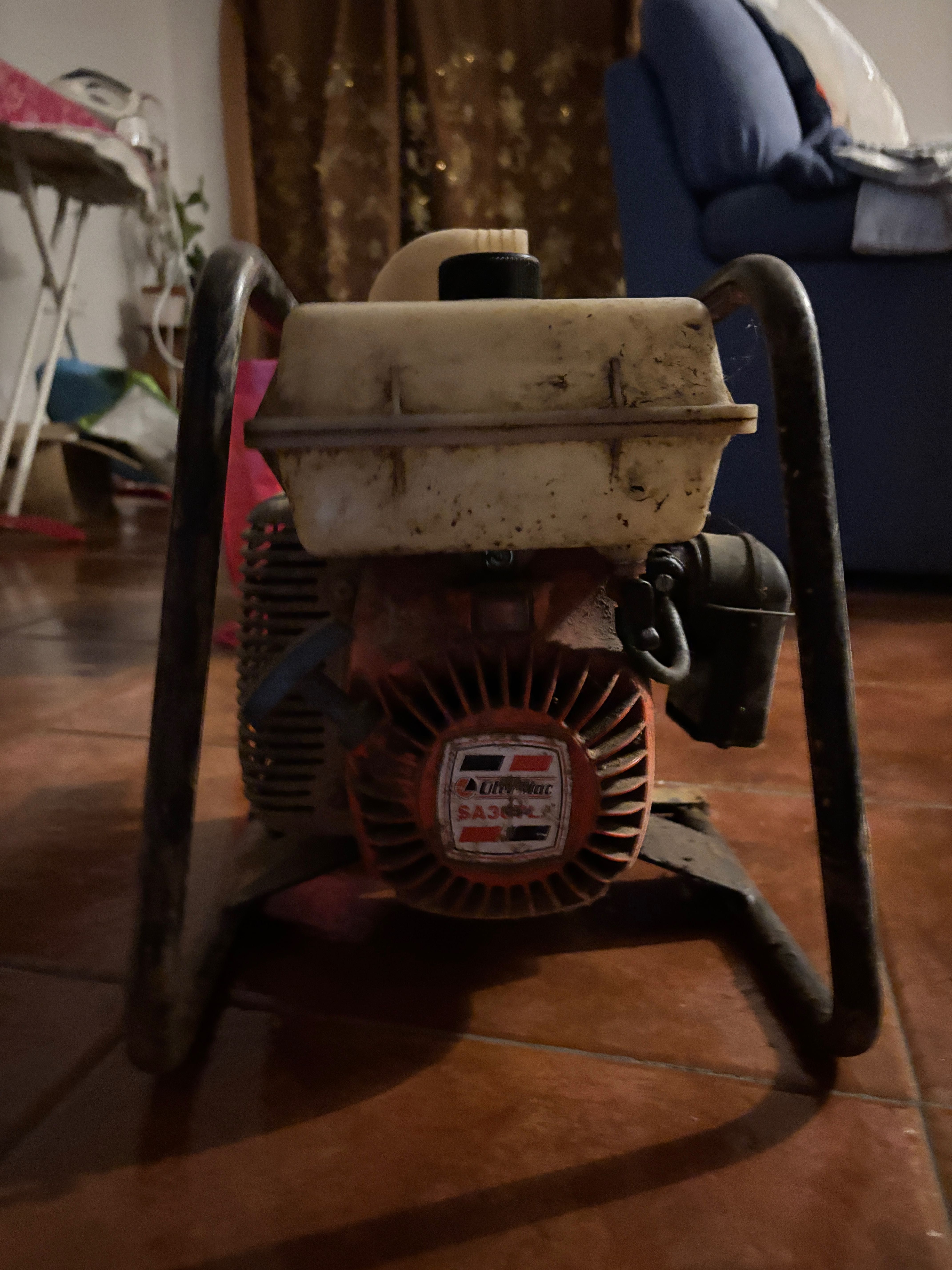 Motor de rega grande