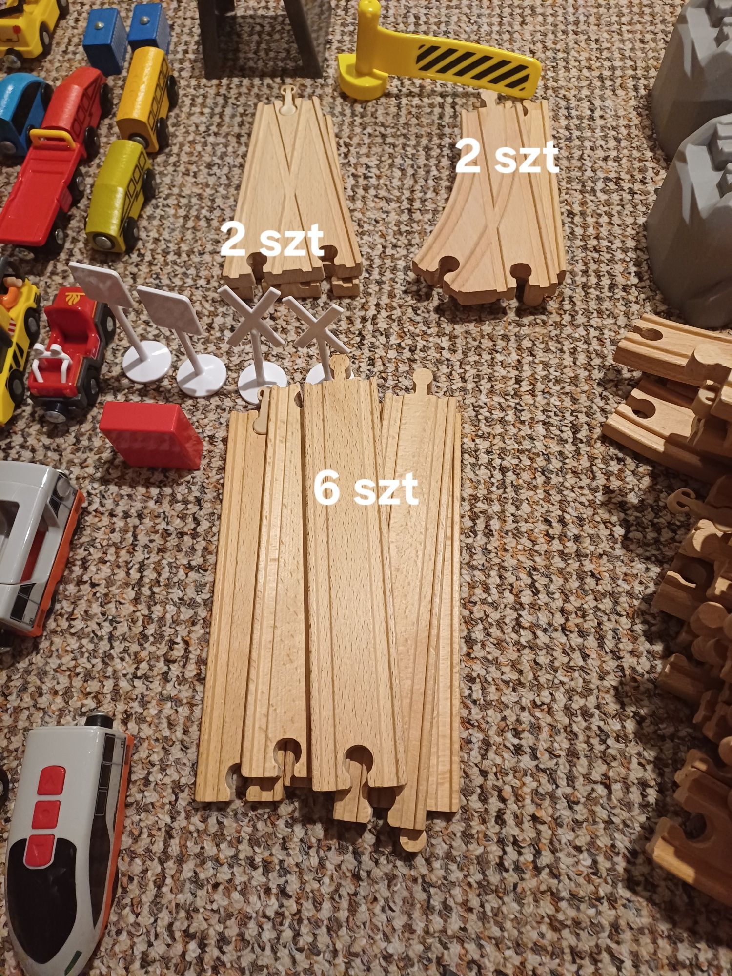 Tory drewniane + pociągi