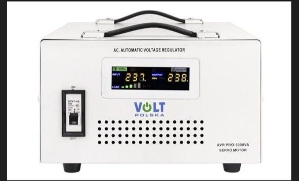 Стабілізатор напруги AVR PRO 5000VA 3% SERVO 5AVRZP5000