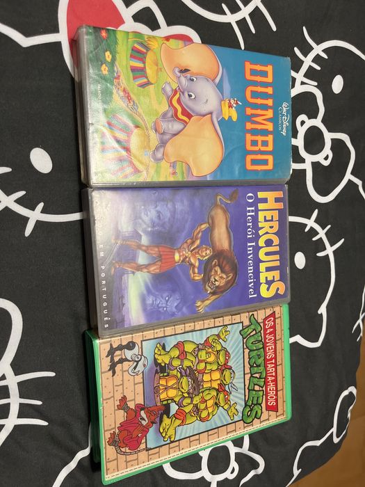 Cassetes antigas de desenhos animados mais conhecidos