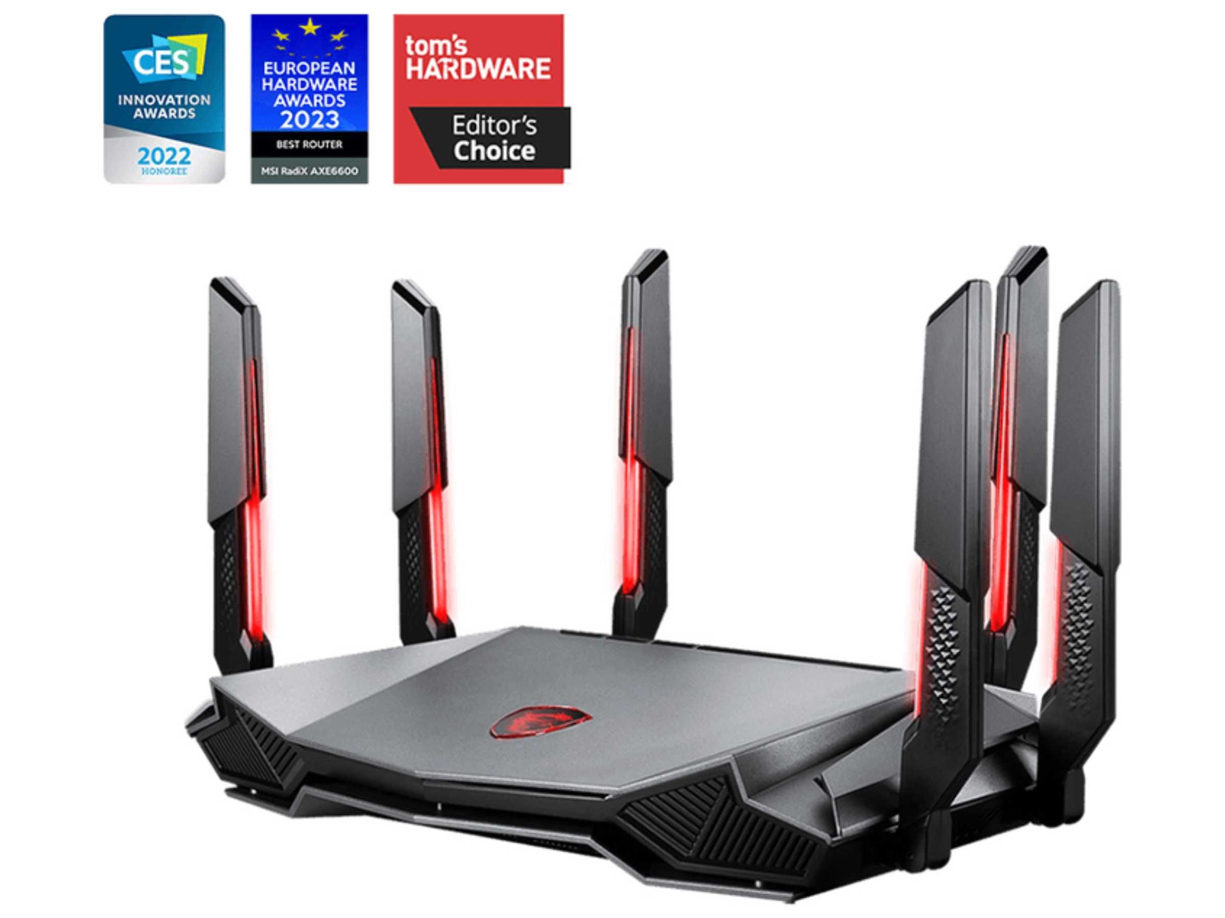 Ігровий роутер MSI RadiX AXE6600 Wi-Fi 6E