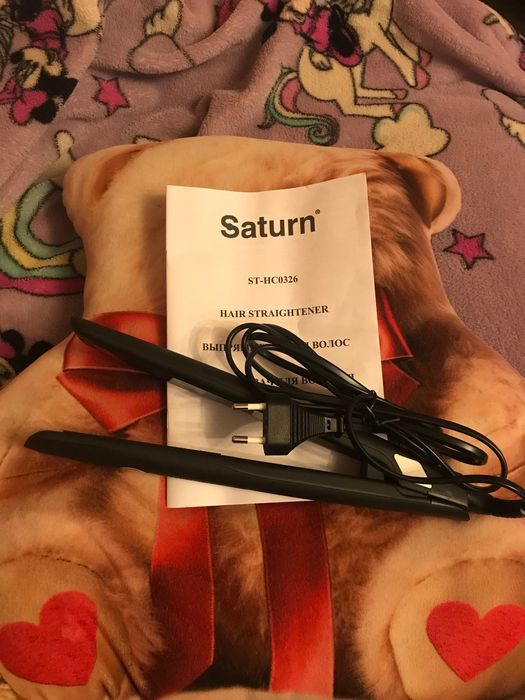 Стайлер-Утюжок для волос Saturn новый с гарантией. Керамика. 150 грн.