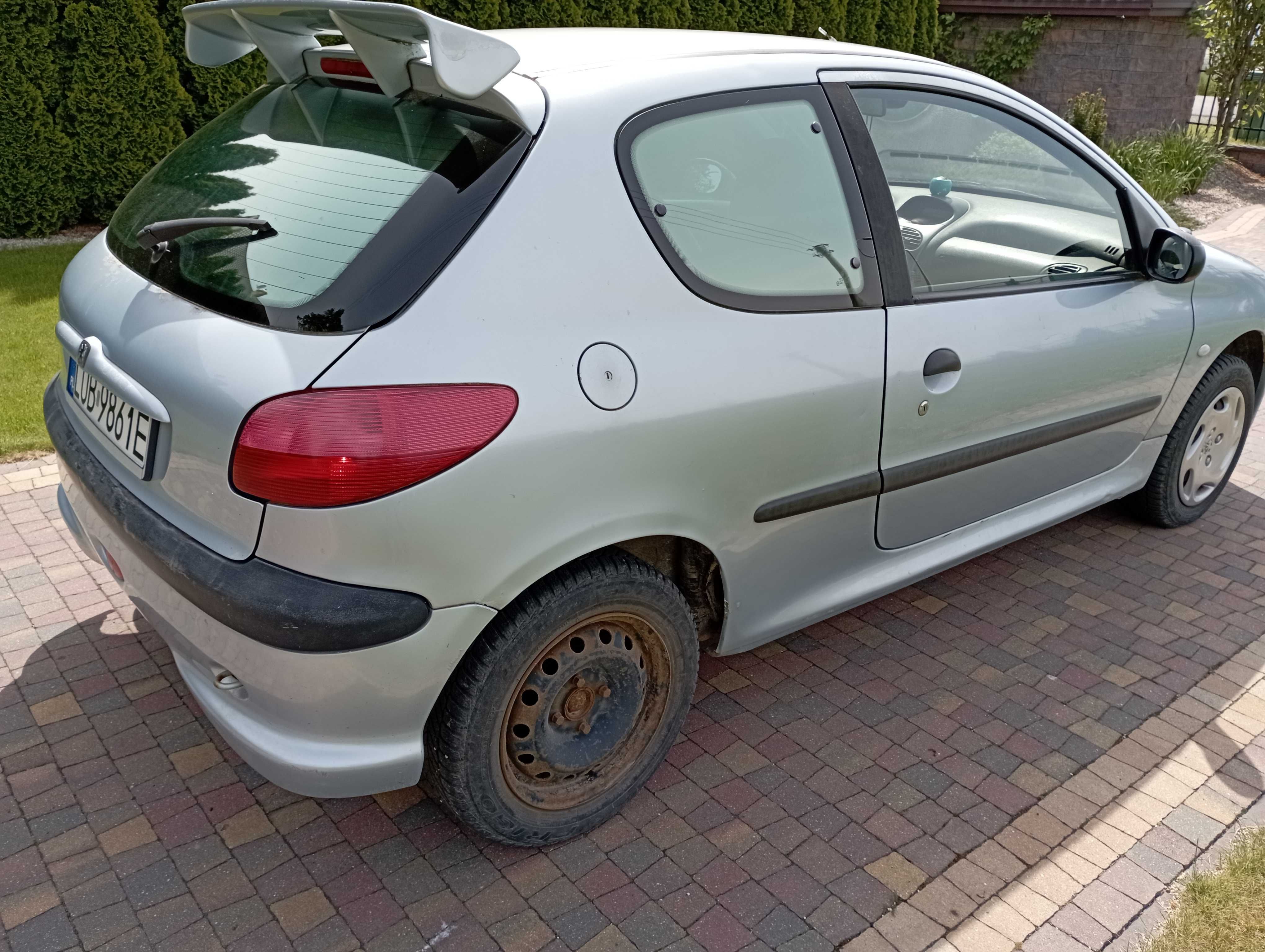 Peugeot 206 1.4 B, Zarejestrowany Sprawny