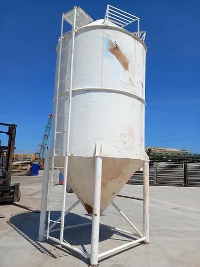Silo de Ferro 45 m3 com  aspiração - Usado (imagem ilustrativa)