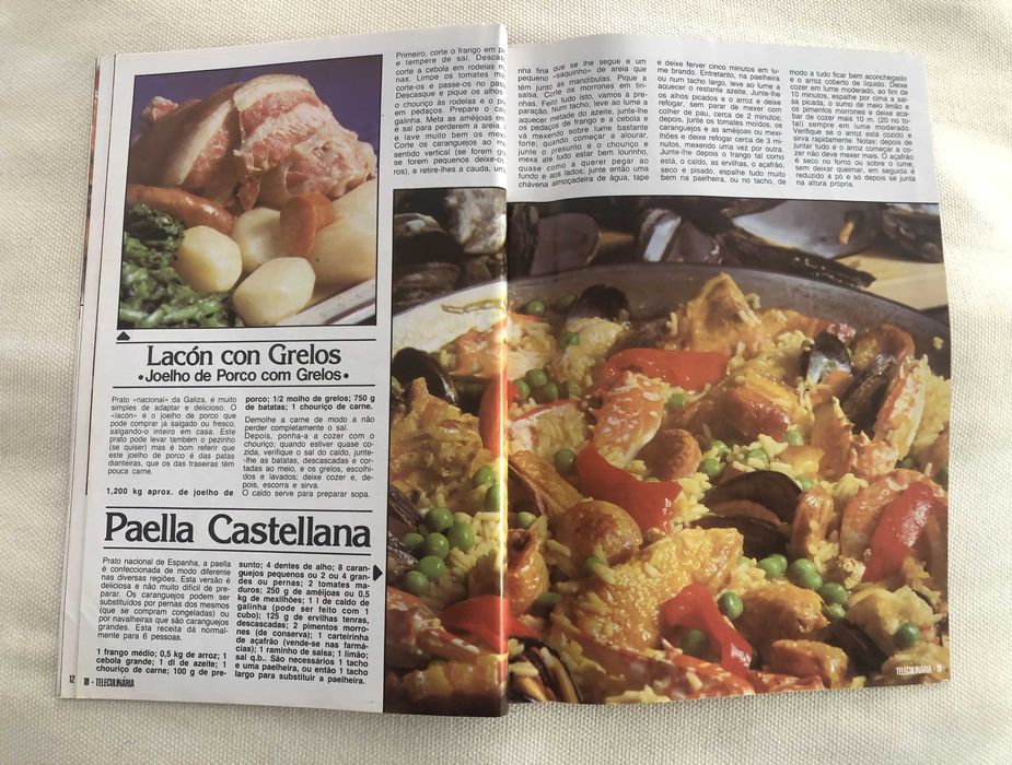 Tele Culinária e Doçaria ESPECIAL COZINHA ESPANHOLA (1982)