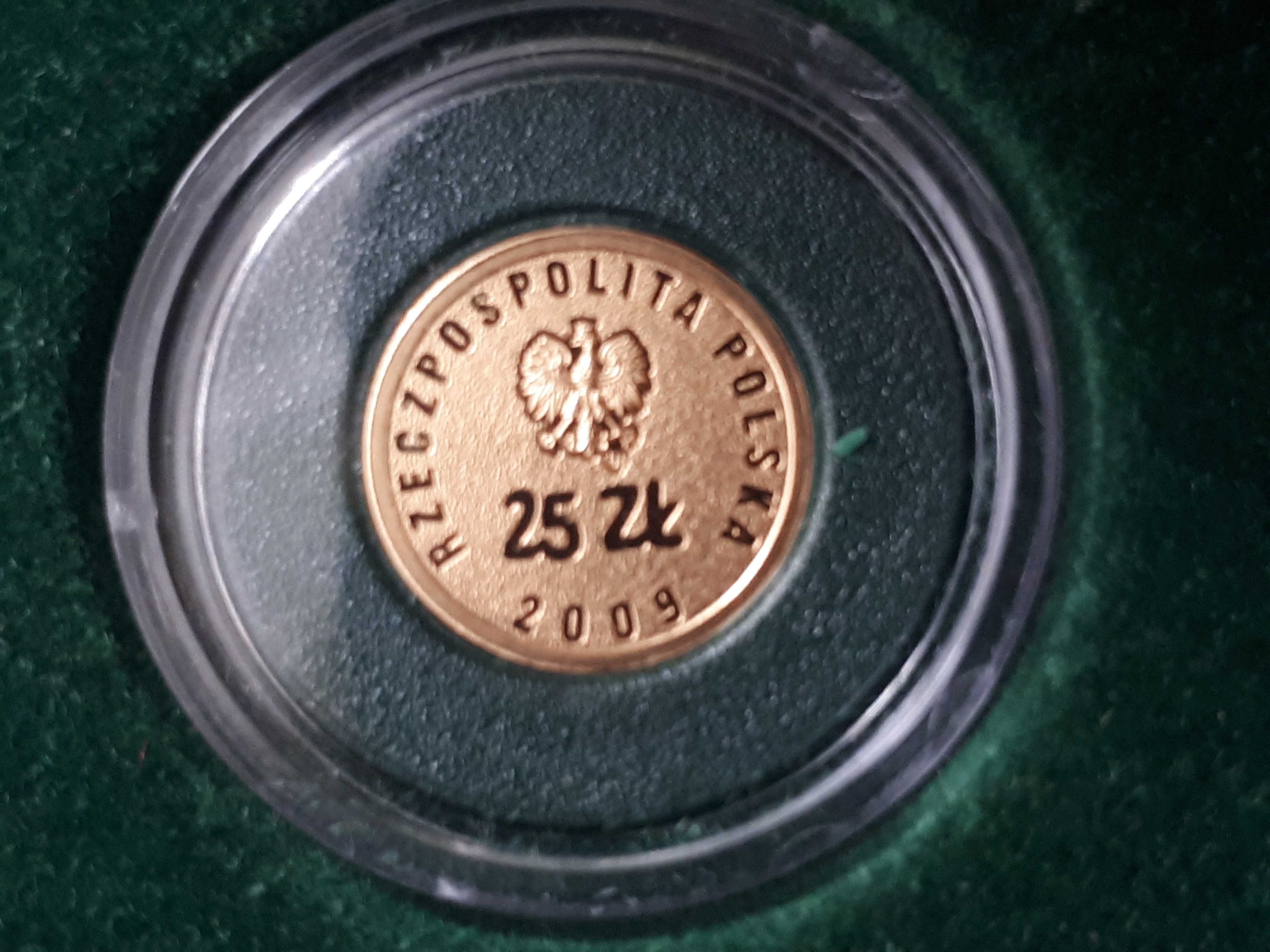 Złota Moneta 25 złotych , Wybory - Solidarność 2009r
