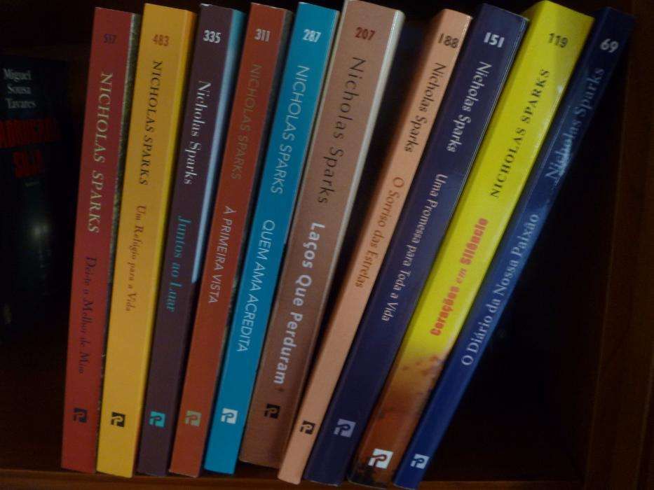 5 Livros de Nicholas Sparks