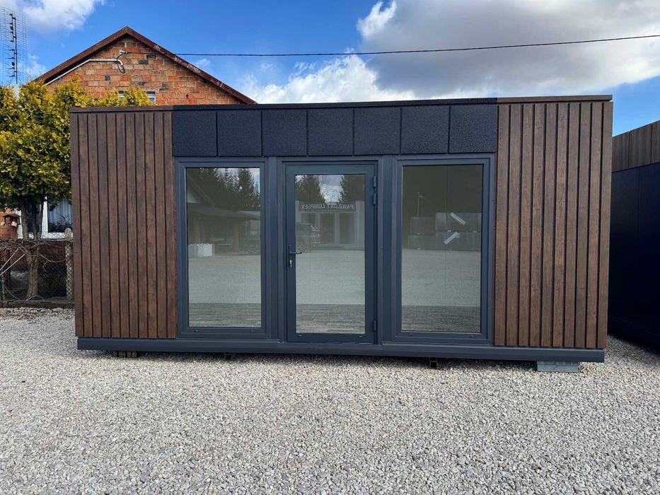 PRODUCENT pawilon z płyty warstwowej Schowek garaż magazyn Biuro Bar