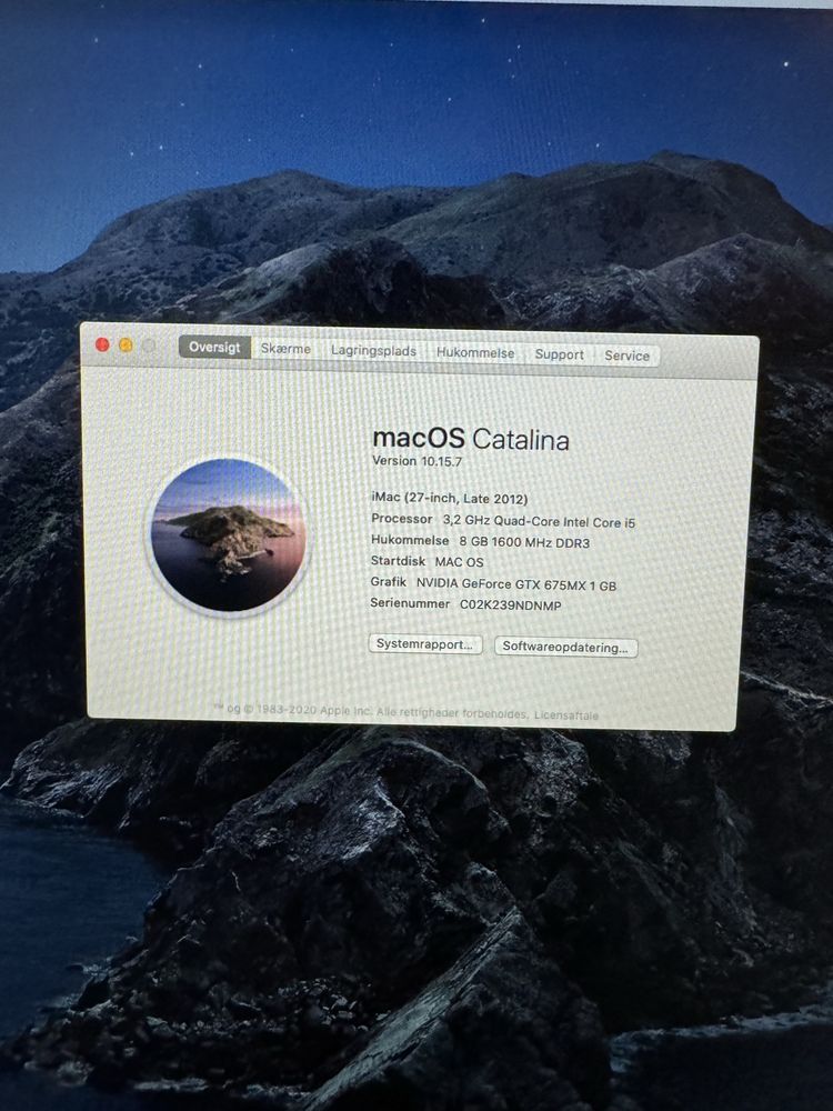 iMac MD095 (27) late 2012 i5/8/1tb +клавіатура +мишка