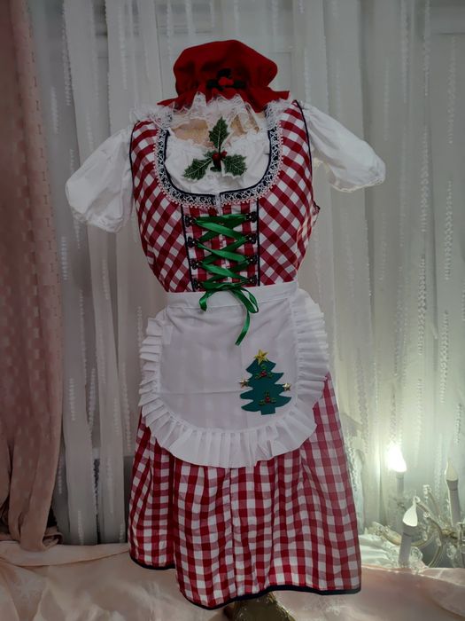 Strój przebranie pani Mikołajowa Mikołaj Mikołajka rozmiar 40