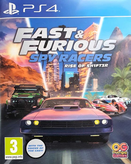 FAST & FURIOUS SPY RACERS Narodziny Shiftera PL Playstation 4 PS4 PS5