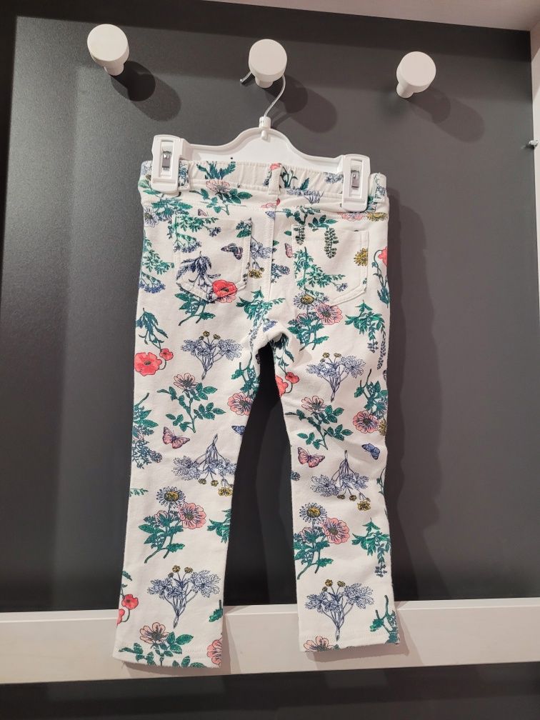 H&M spodnie dla dziewczynki roz 92