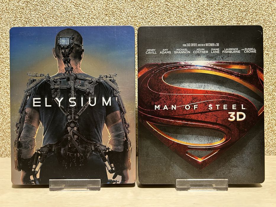 Steelbook Blu-ray Напролом /Петля времени /Саботаж/Игрок