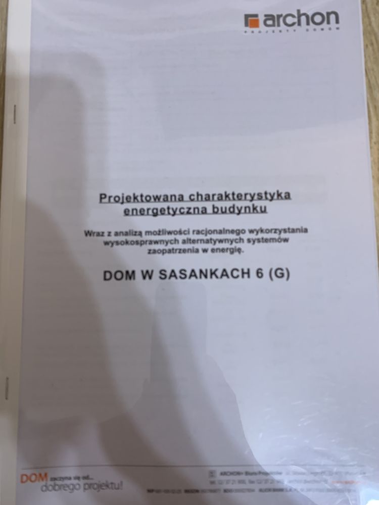 Projekt domu Dom w Sasankach 6G Archon
