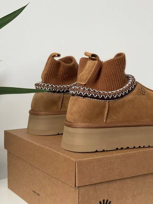 Ugg Tasman Platform Sock Chestnut (36 - 41 розміри)