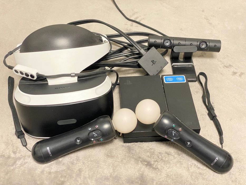 Sony PlayStation VR, (PS 4-5) +Контролери