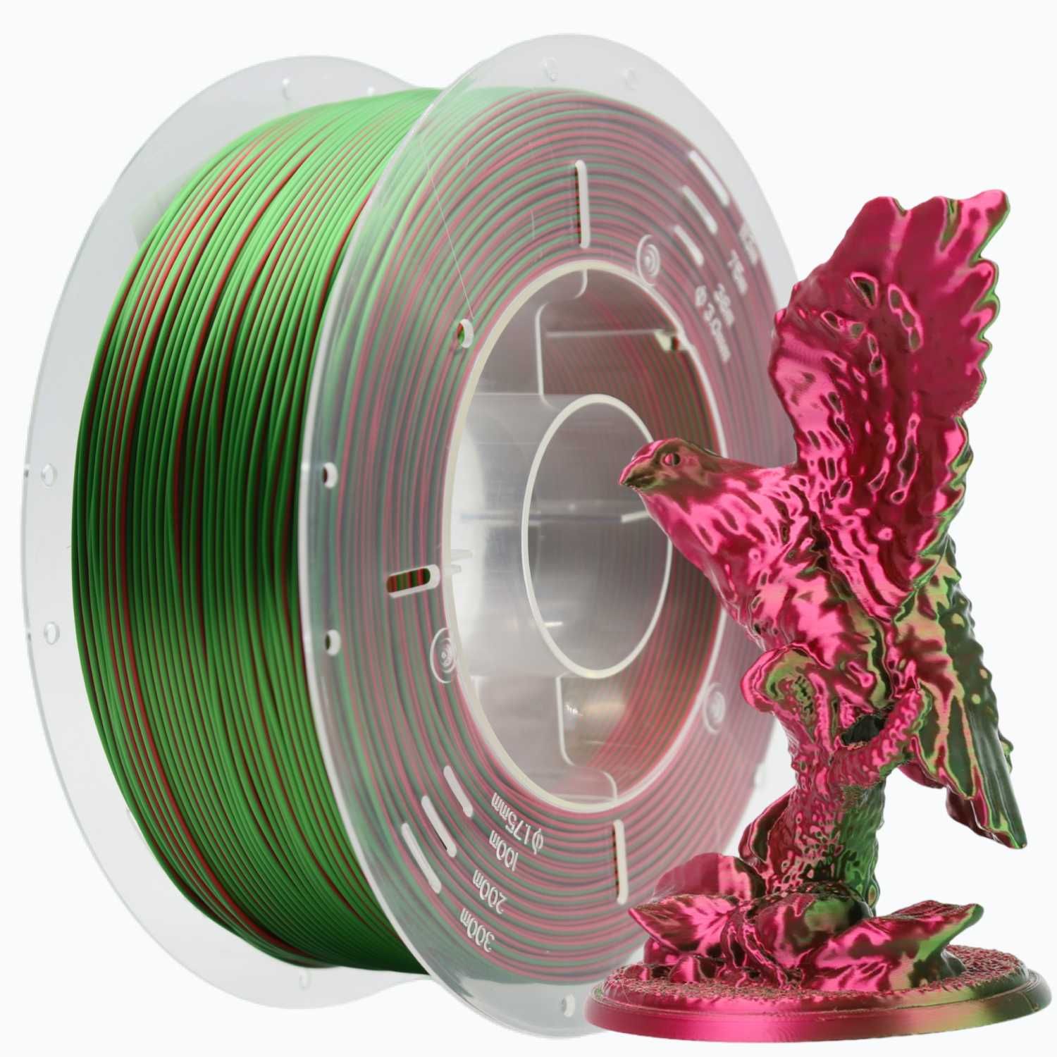 Філамент/пластик CREAT3D PLA Silk 1.75 мм, 1 кг