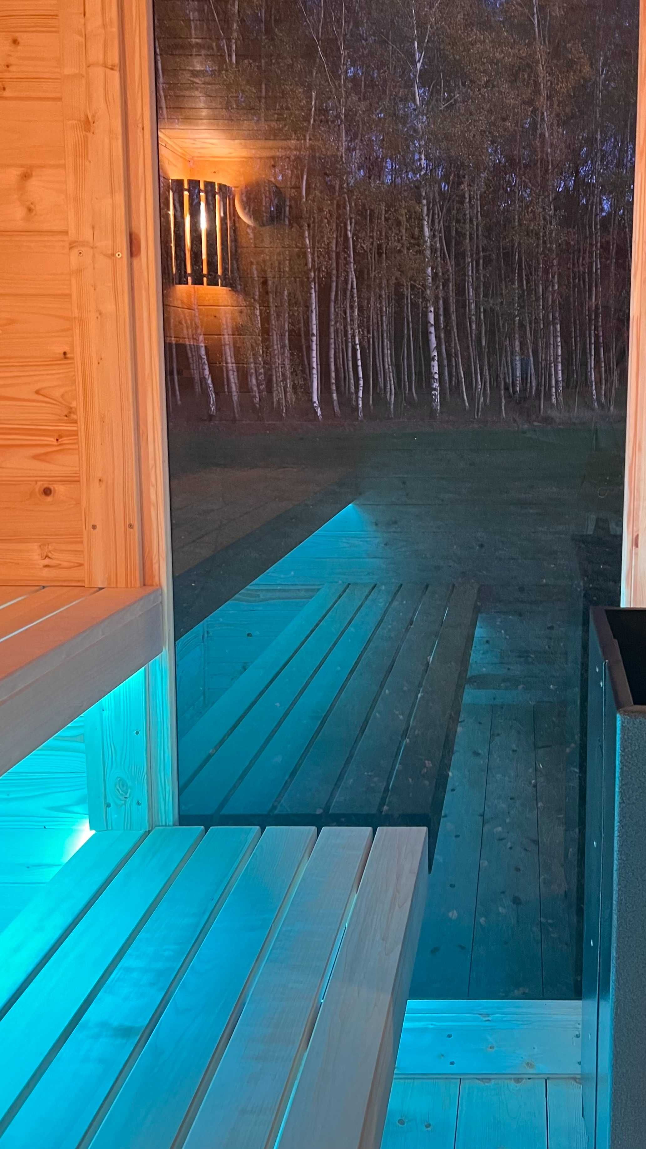 Sauna ogrodowa na wynajem