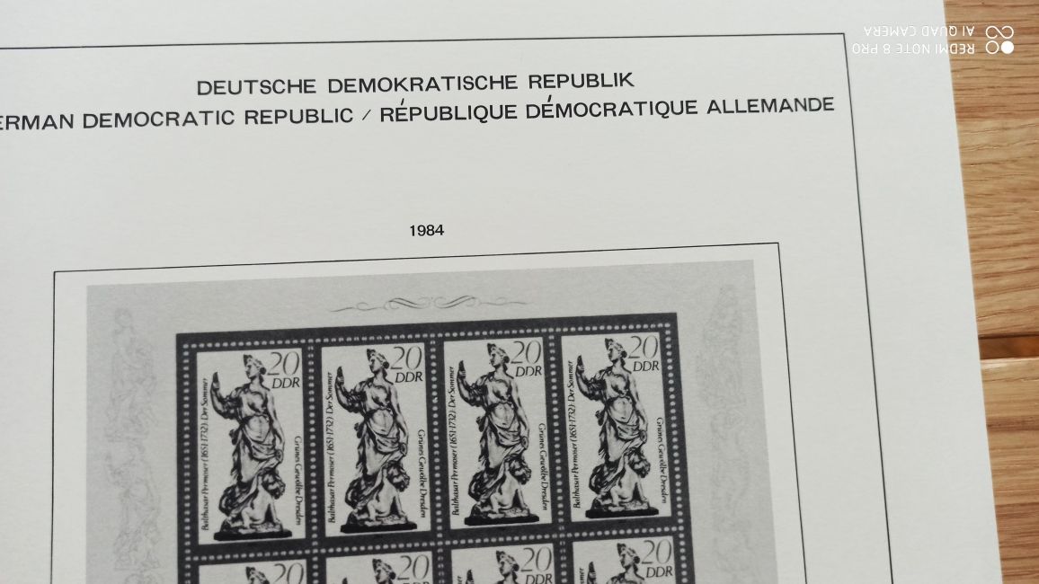 Karty Schaubek NRD DDR 1978 do 1984