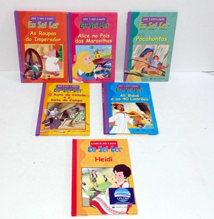 Livros da Coleção - Leio Sozinho/ Ler é crescer