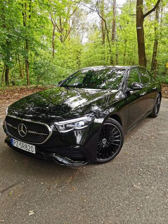 Mercedes-Benz Klasa E Mercedes-Benz E 200, pakiet AMG, stan idealny, salon PL, bezwypadkowy