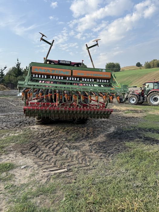 Zestaw uprawowo siewny agregat UNIA ARES siewnik Amamzone D8