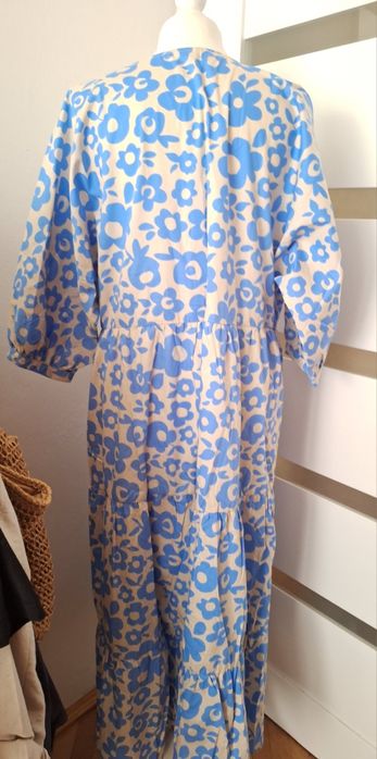 Długa bawełniana sukienka