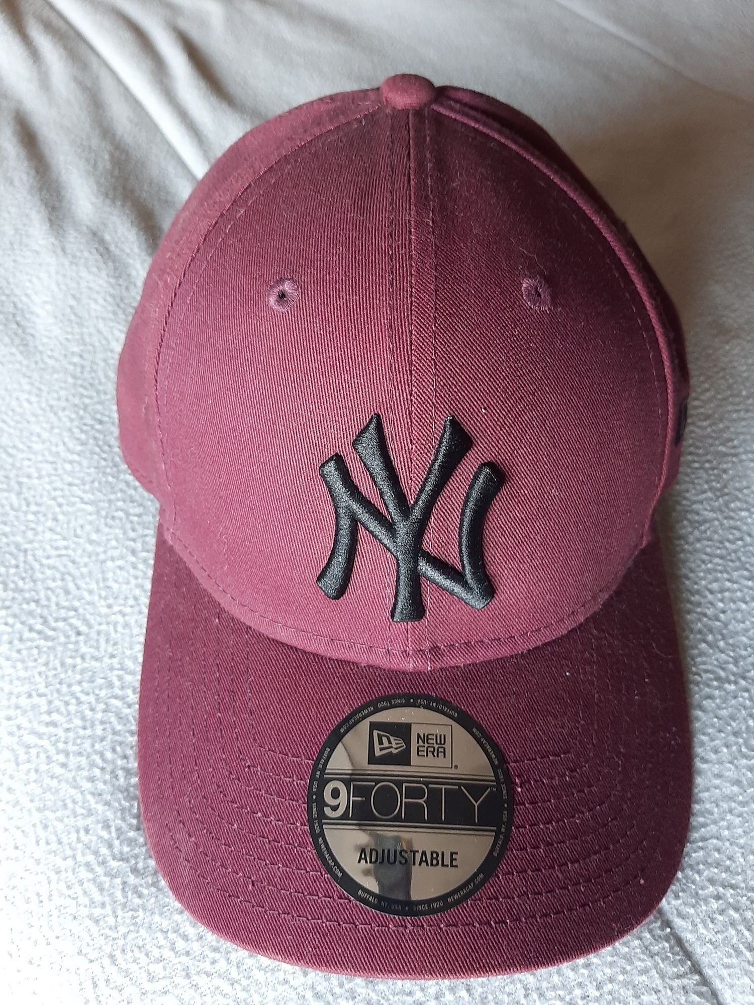 Chapéu New York ( Snapback ) bordeux