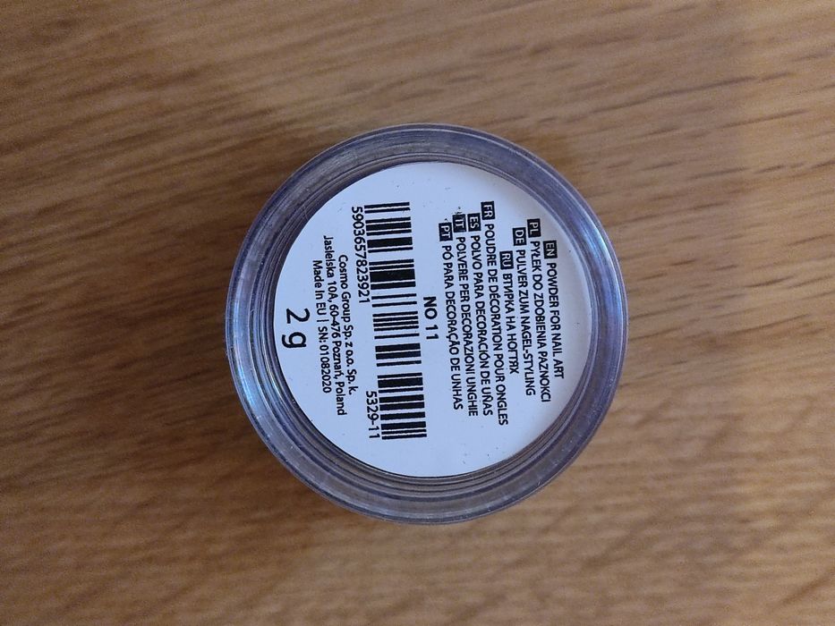 Nowy pyłek do paznokci neonail 3d holo effect 11 manicure ozdoby