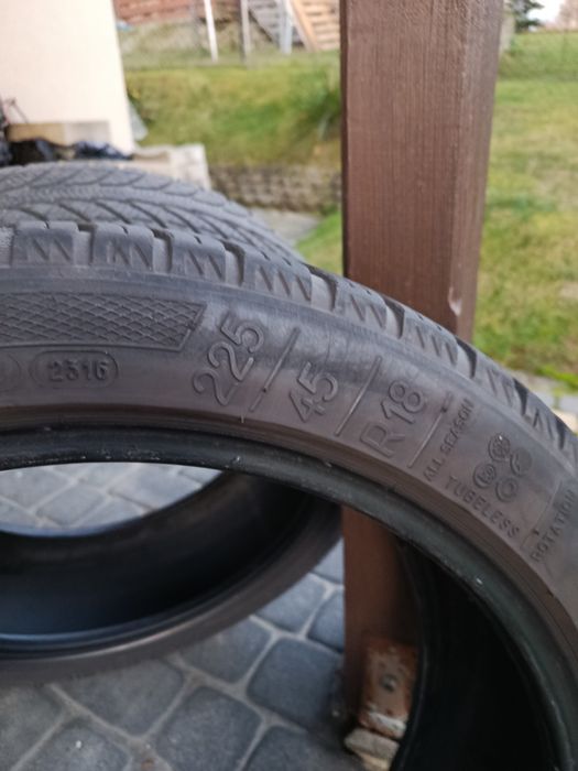 Opony wielosezonowe Kleber 225/45 R18 cena za dwie sztuki
