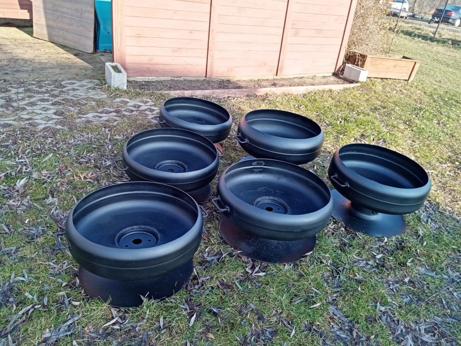 Palenisko Ognisko Grill Kociołek do ogrodu tarasu solidne ciężkie lata