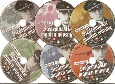 Siedemnaście mgnień wiosny. Film DVD.