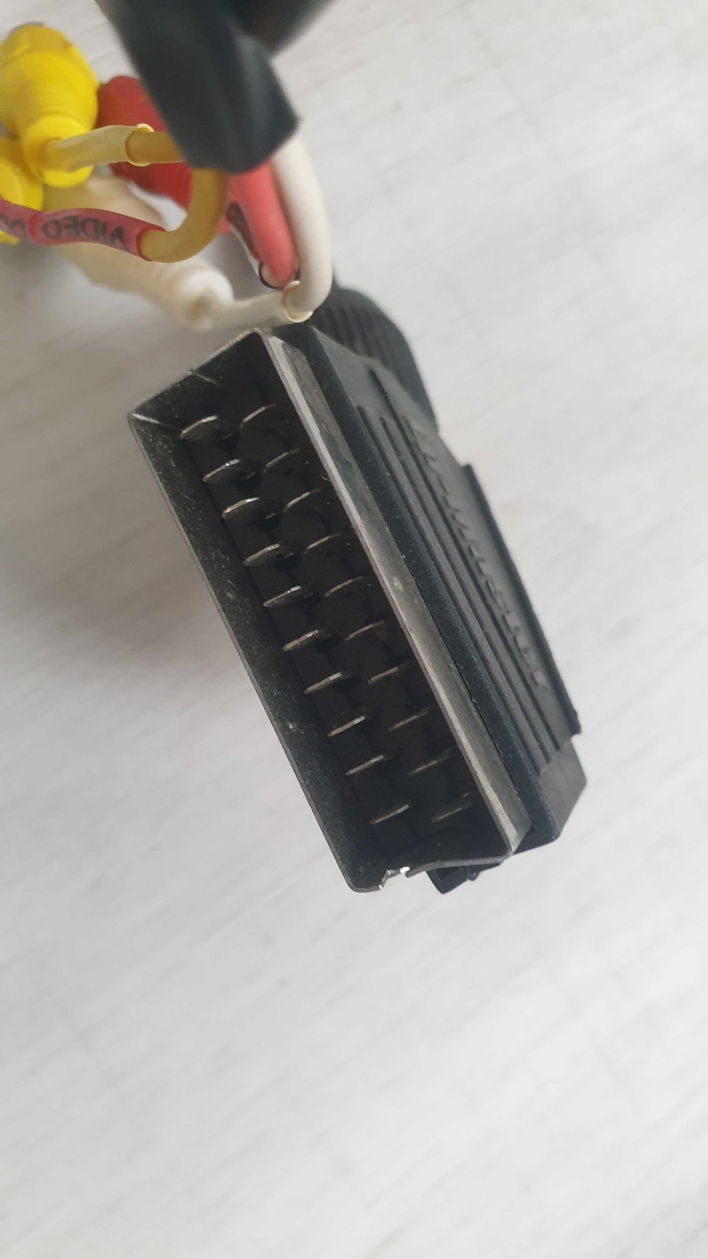 Kabel / przewód / przejściówka LP Master Superior Scart RCA 4 pin