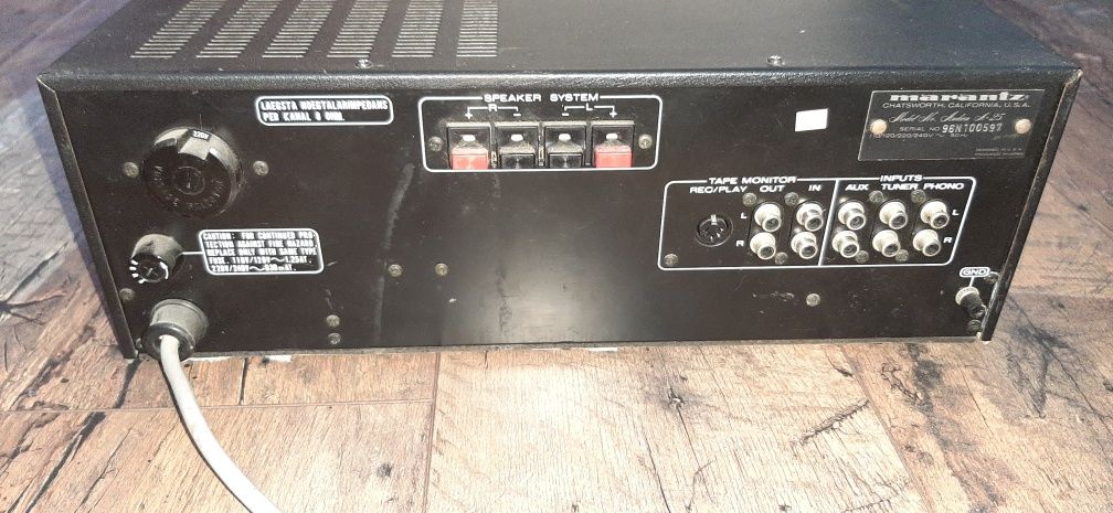 Wzmacniacz Vintage Marantz Audion-a25 szampański