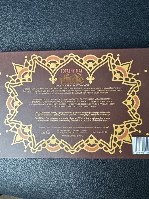 Glam shop totalny mat nude MANDALA