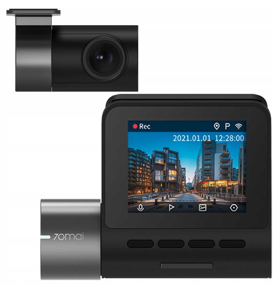 Kamera 70mai A500S Dash Cam Pro Plus + RC06 + karta microSD 64GB