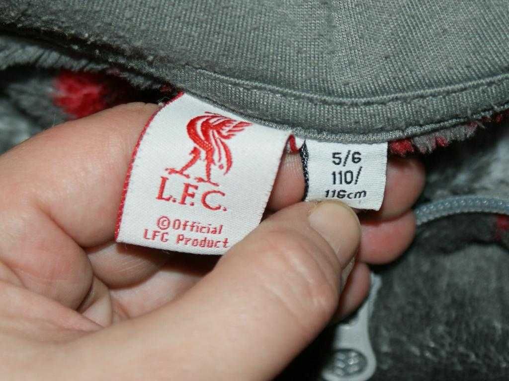 Liverpool LFC onesie kombinezon chłopięcy polar piżama 116 5 6 lat