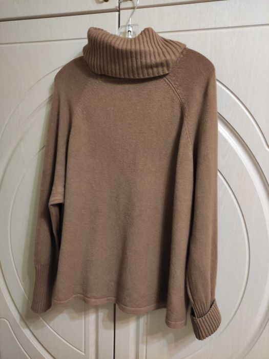 Світер-гольф светр оверсайз з високою горловиною, р.52-54/EU44