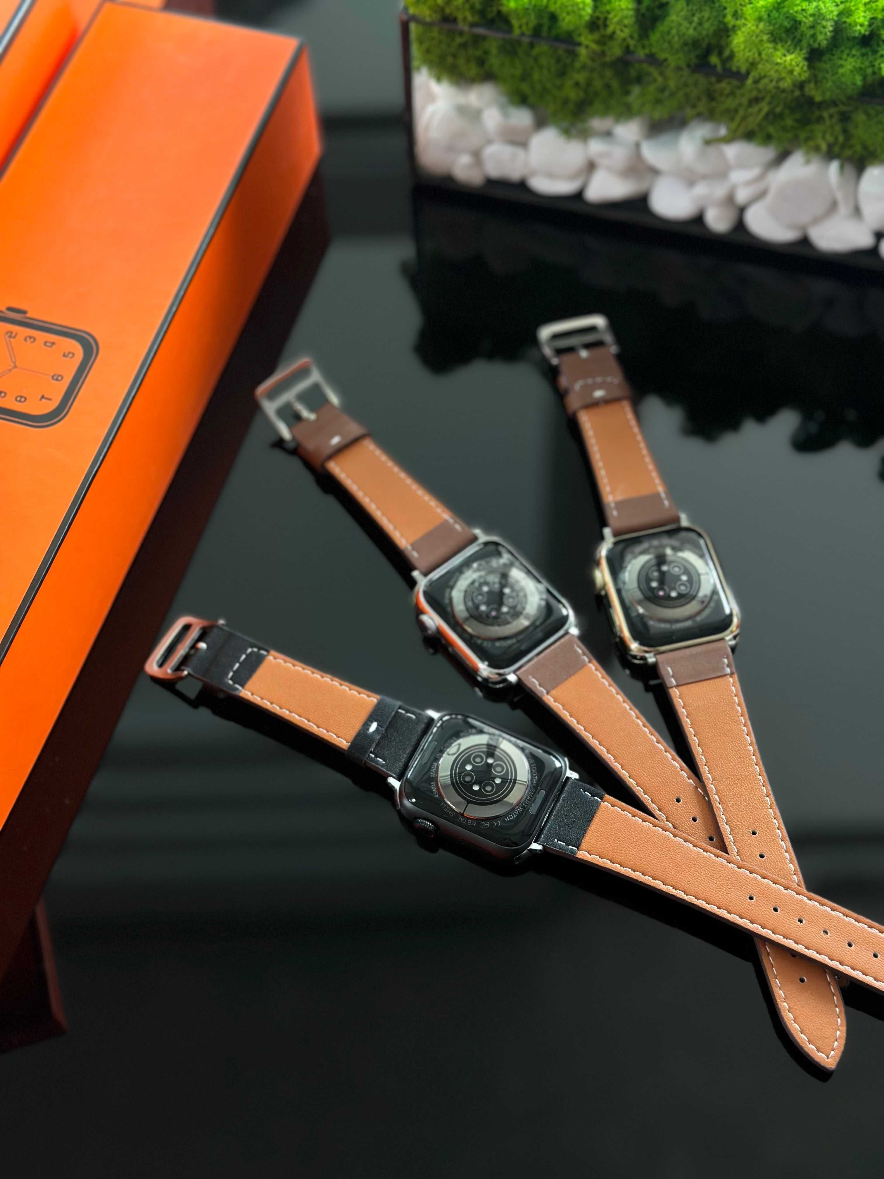 Стильний Сучасний Розумний годинник Watch Hermes опт\дроп