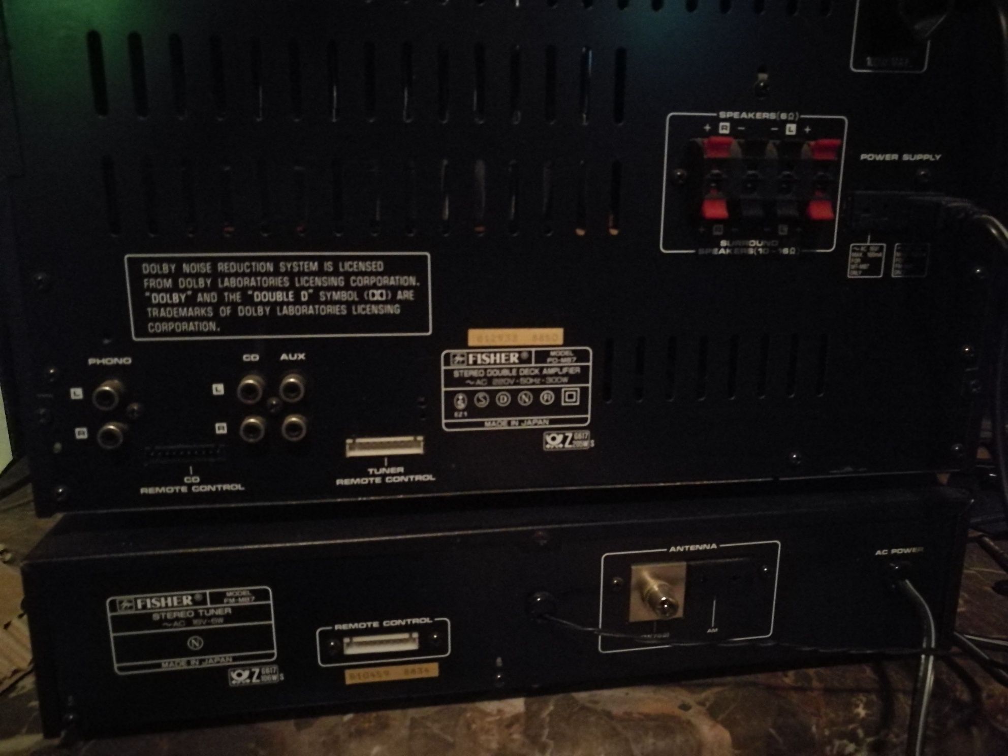 Wieza Fisher PD - M 87 Studio Standard Wzmacniacz z Deck Tuner