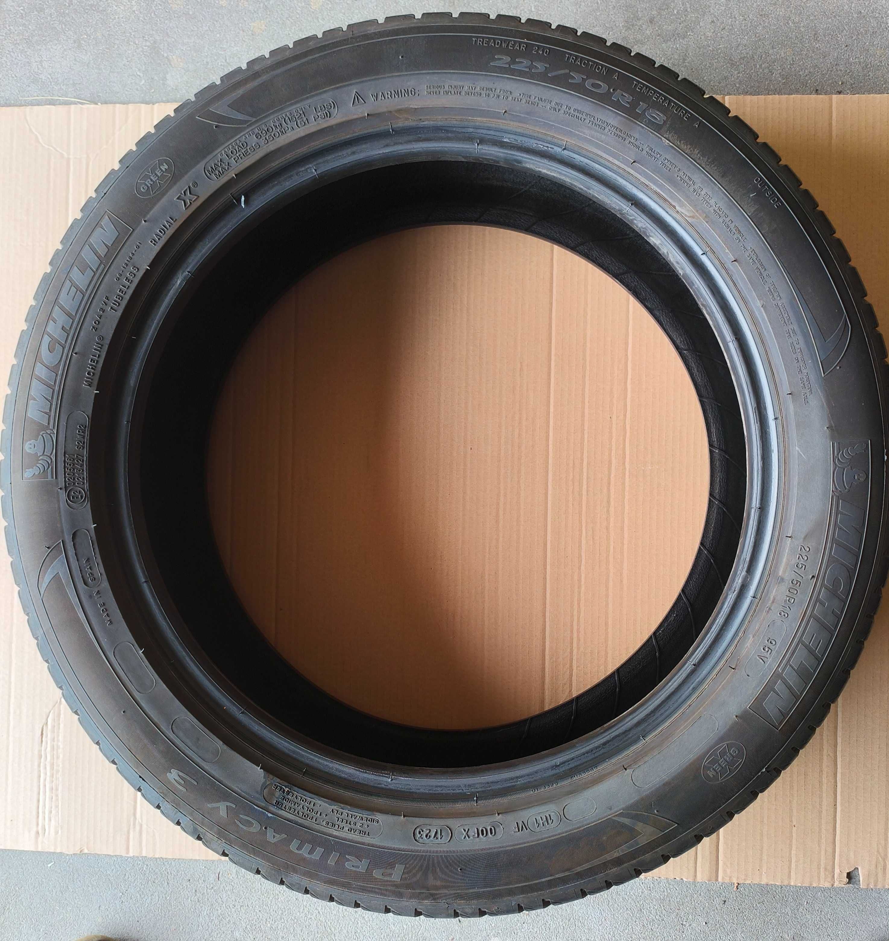 Opony Michelin Primacy3, 17/2023, 225/50 R18