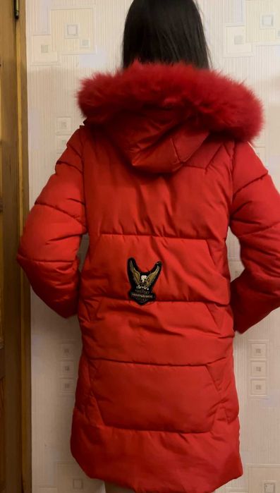 Пальто пуховик зима 12-15 лет PelinKid курточка зима осінь на дівчинку