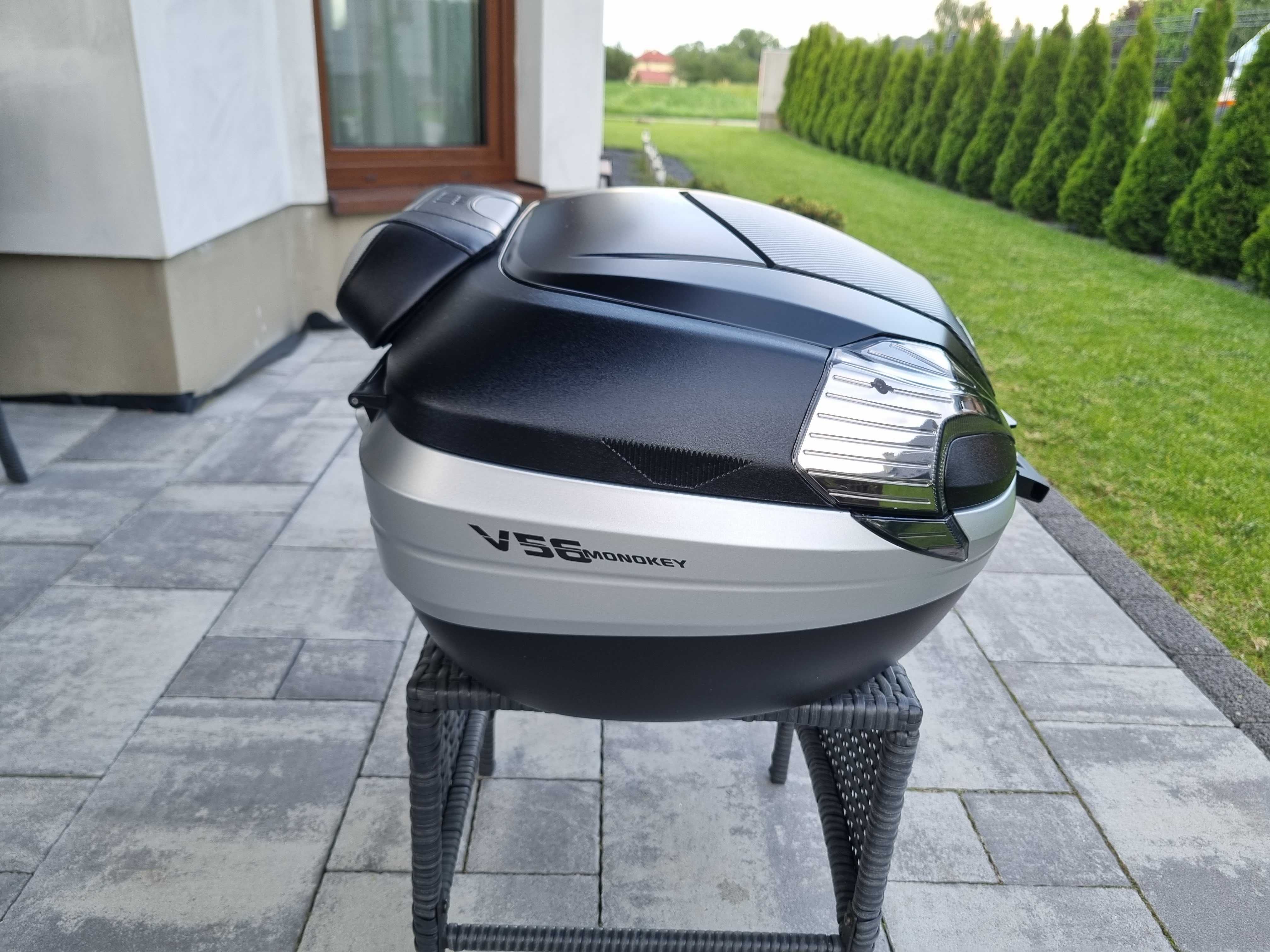 Kufer centralny Givi V56 Maxia NNT Monokey + Oparcie pasażera