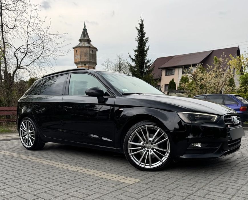 Audi A3 Sportback Audi A3 8V Sportback 2.0 TDI Quattro 212 KM | 172000 km | Czarny |